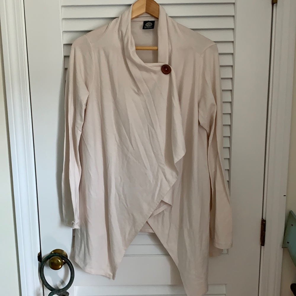 Assymetrical wrap top